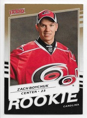 2008-09 Upper Deck Victory Rookie Gold #321 Zach Boychuk Hurricanes